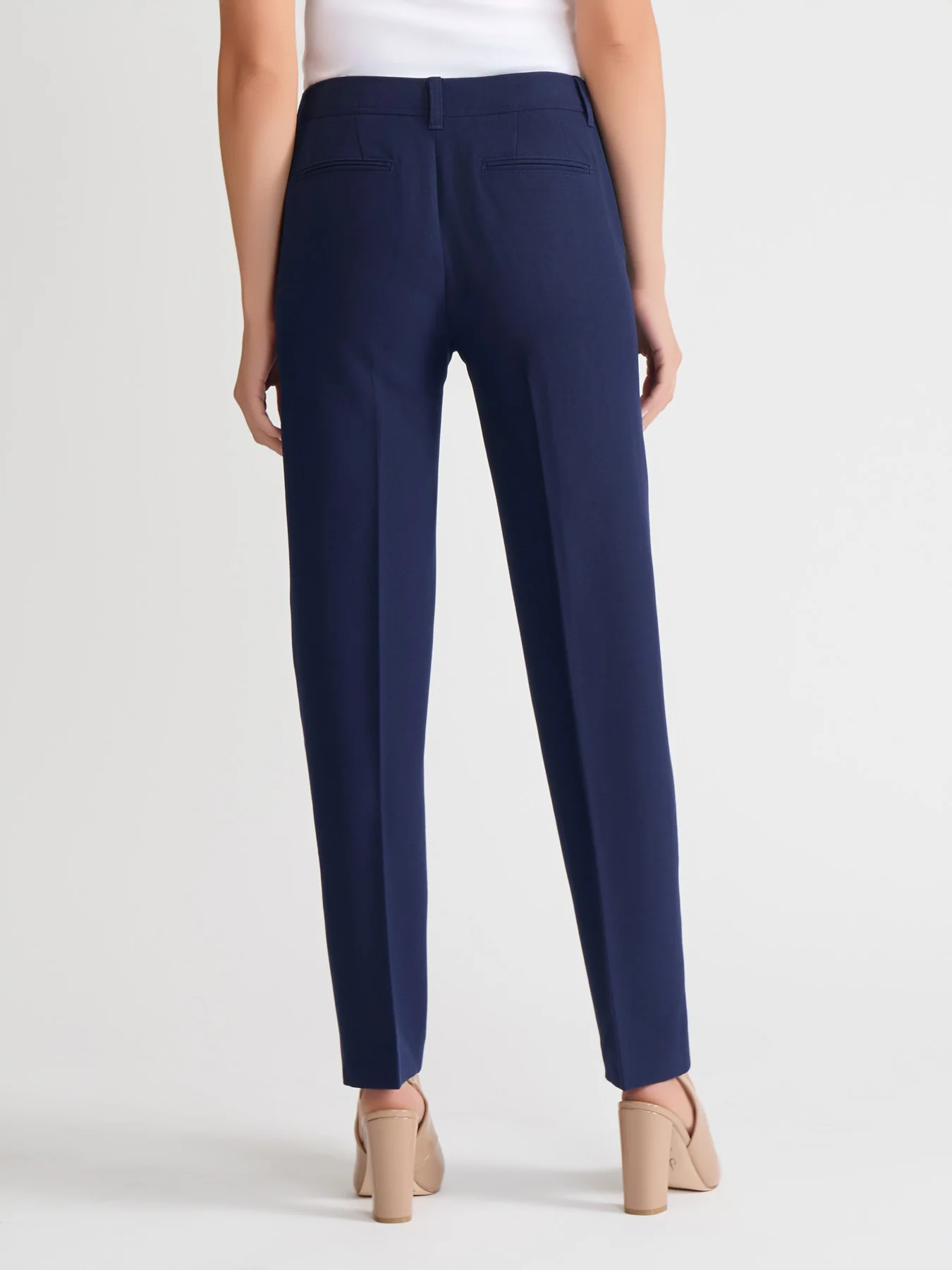 Bi-Stretch Straight Leg Pants - Image 3