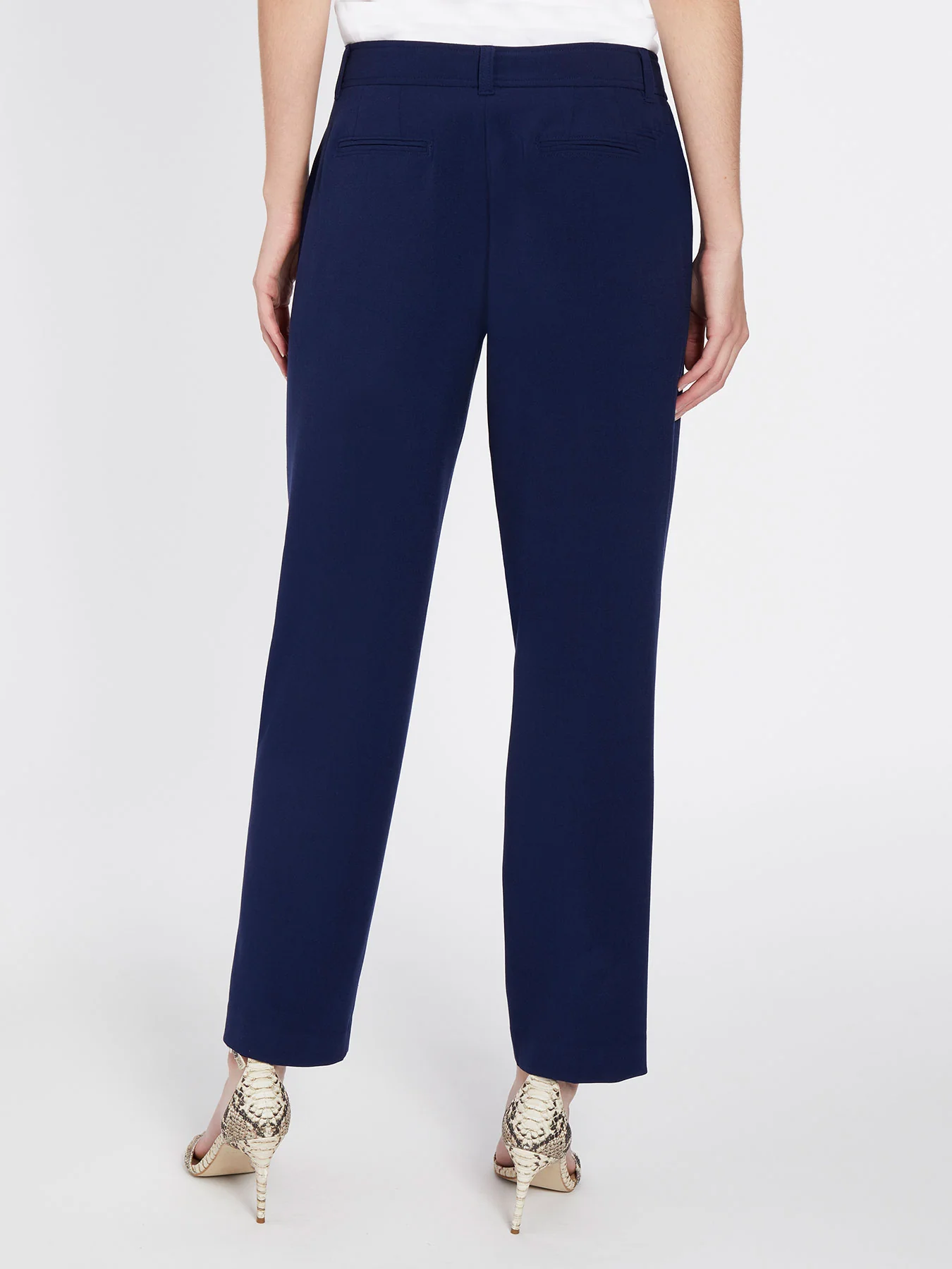 Bi-Stretch Straight Leg Pants - Image 3