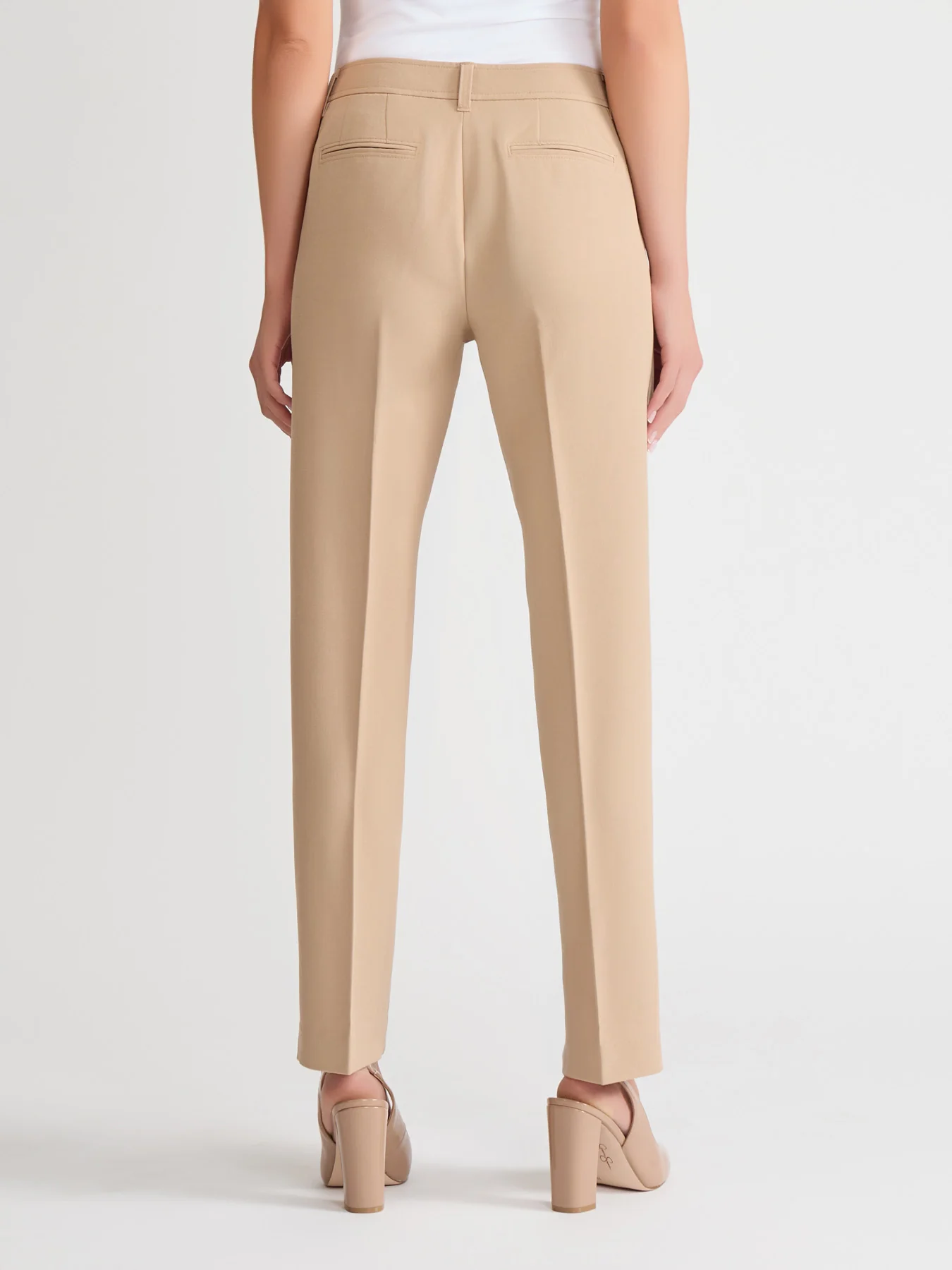 Bi-Stretch Straight Leg Pants - Image 3