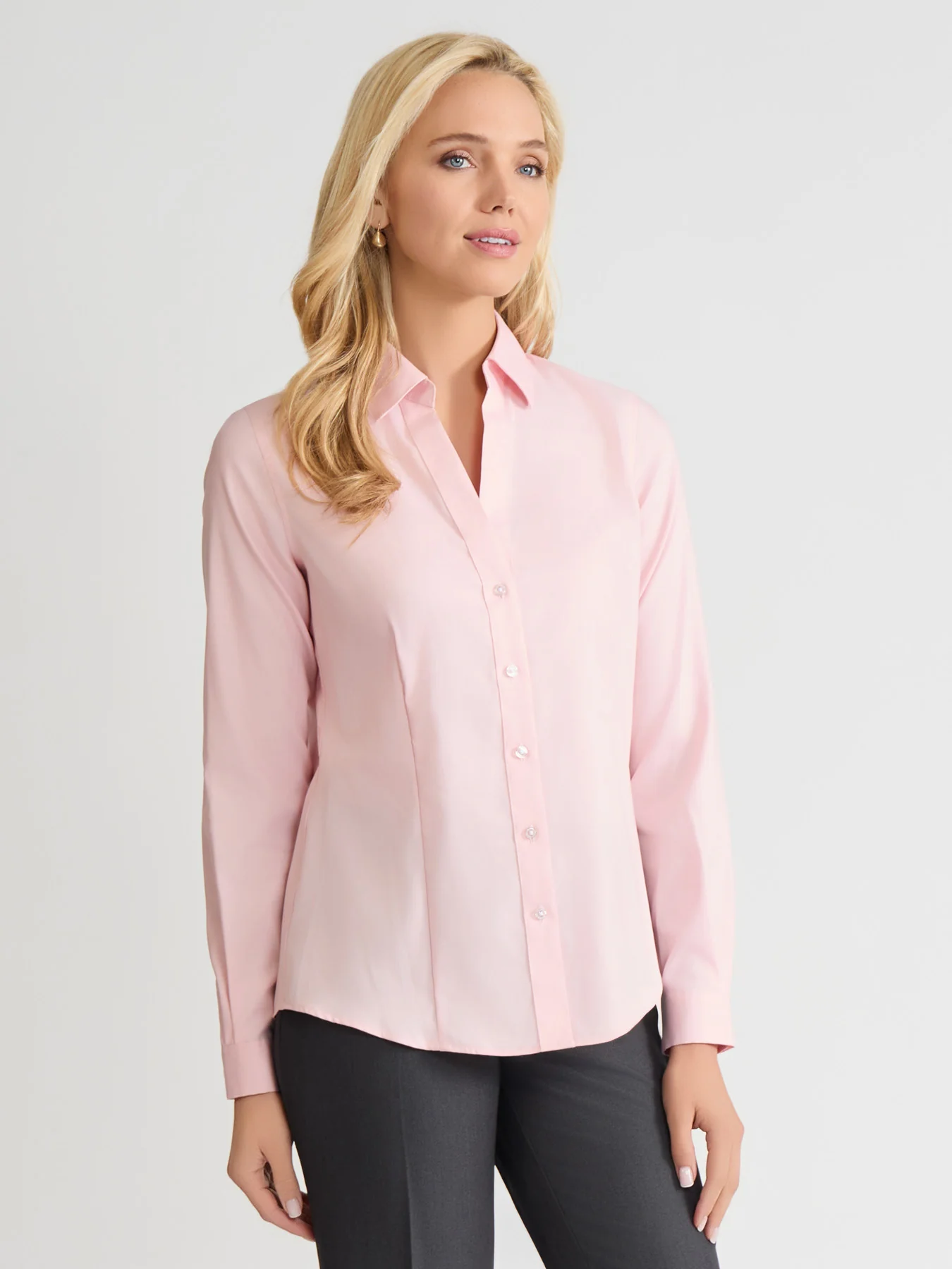 Easy-Care Button-Up Shirt - Image 3