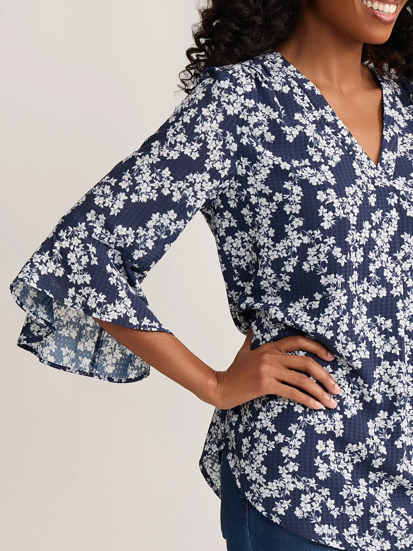 Flutter Sleeve Blouse - Image 3