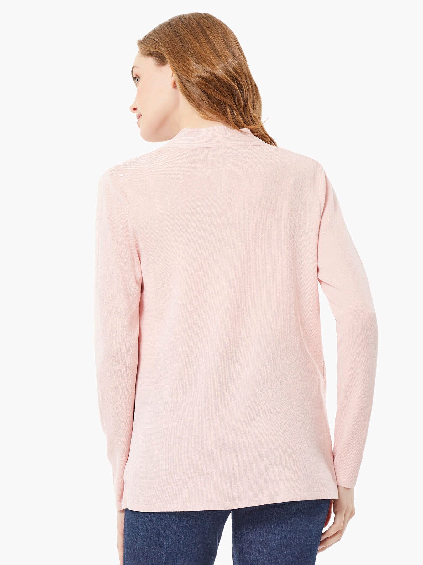 Open Front Cardigan With Pockets - Image 3