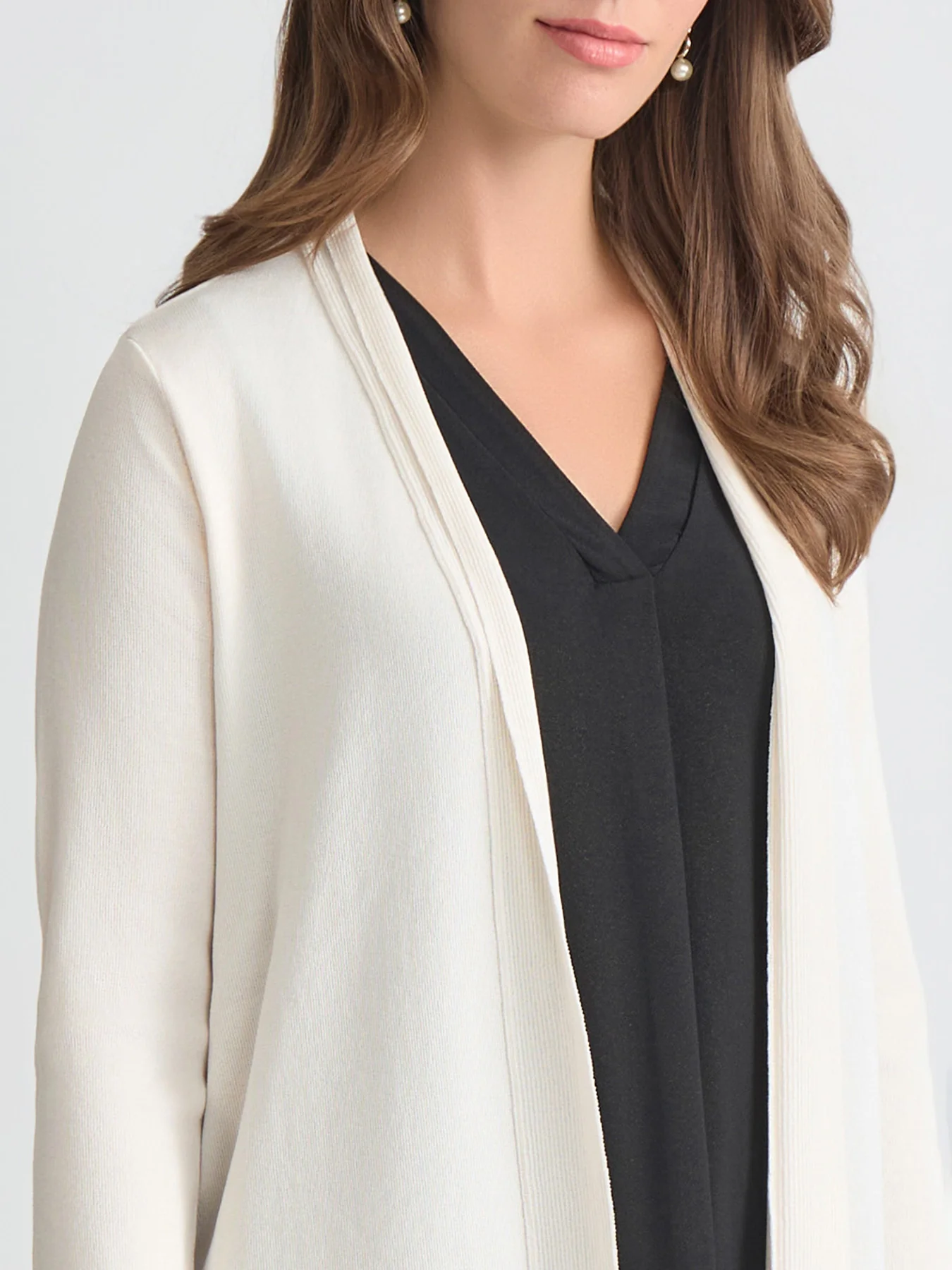 Open Front Icon Cardigan - Image 3
