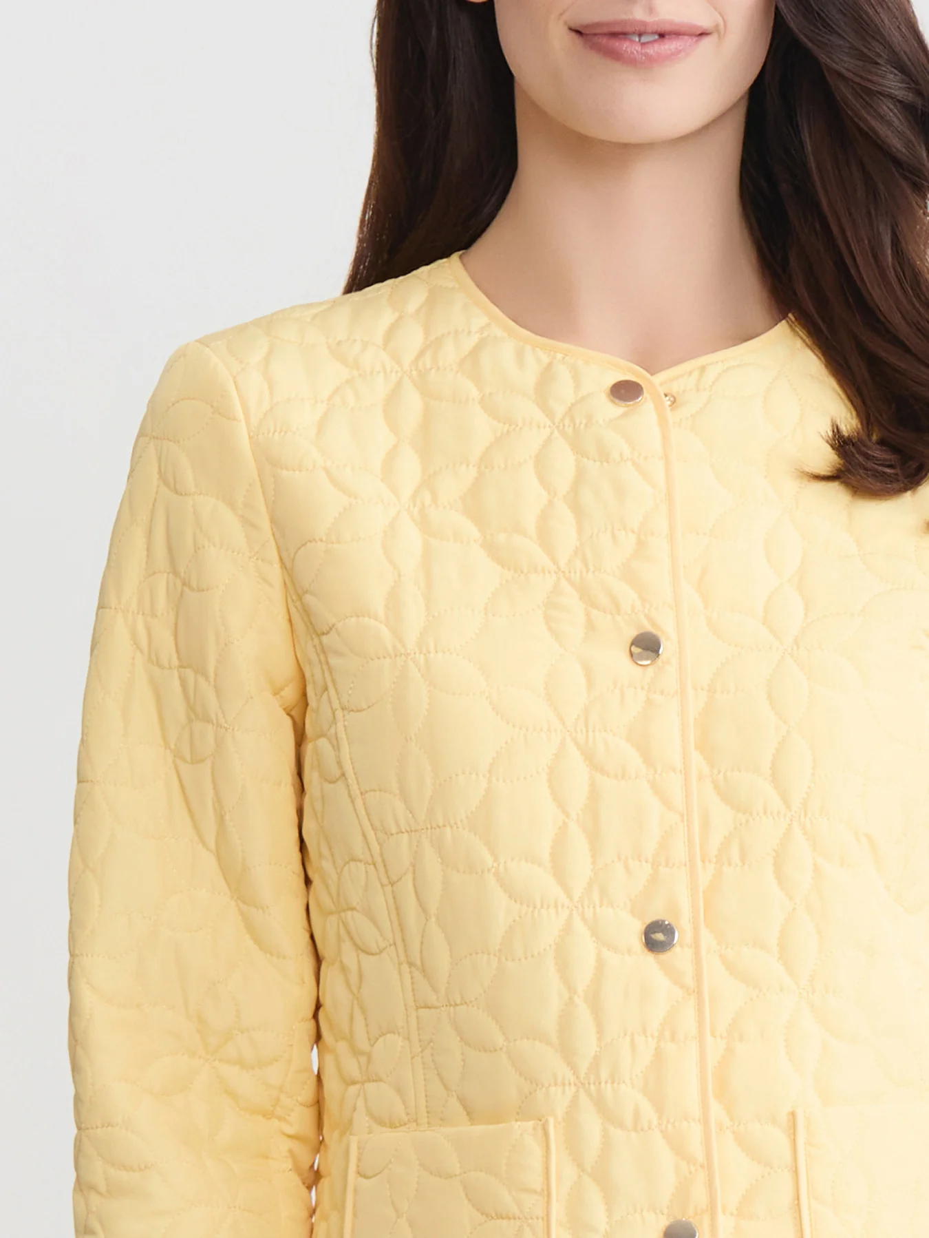 Petite Quilted Flower Jacket - Image 4