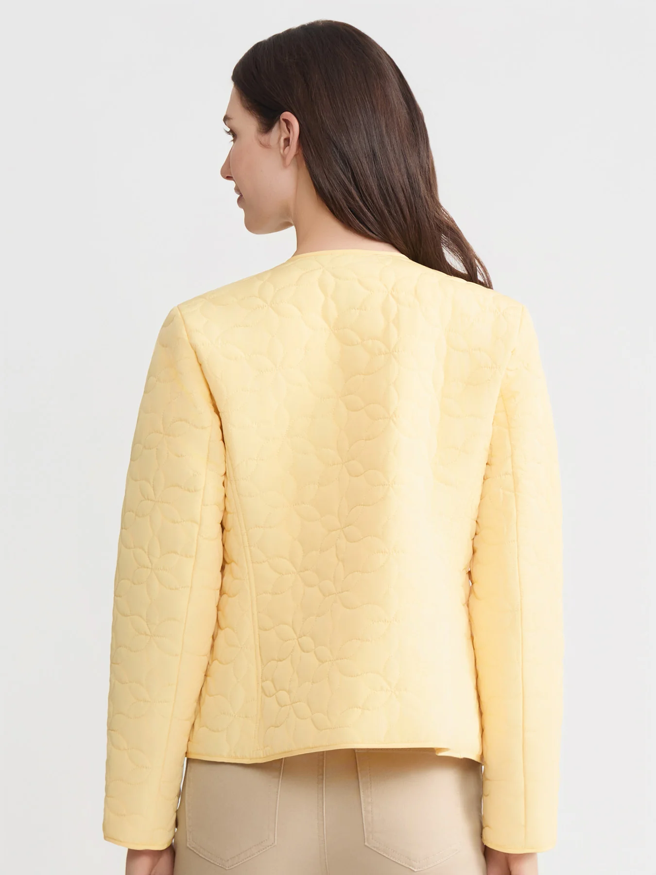 Petite Quilted Flower Jacket - Image 5