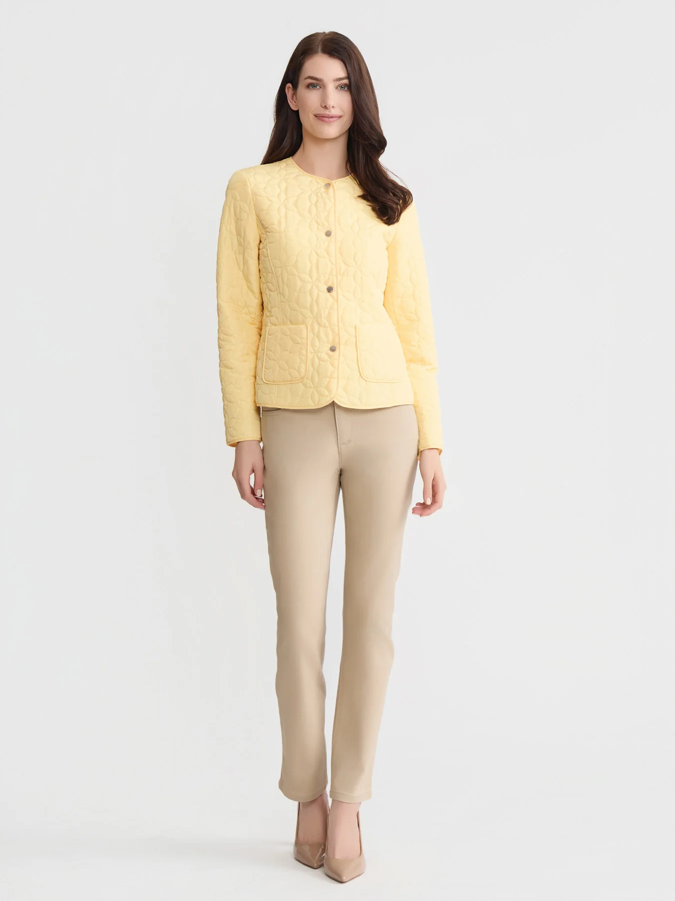 Petite Quilted Flower Jacket - Image 6