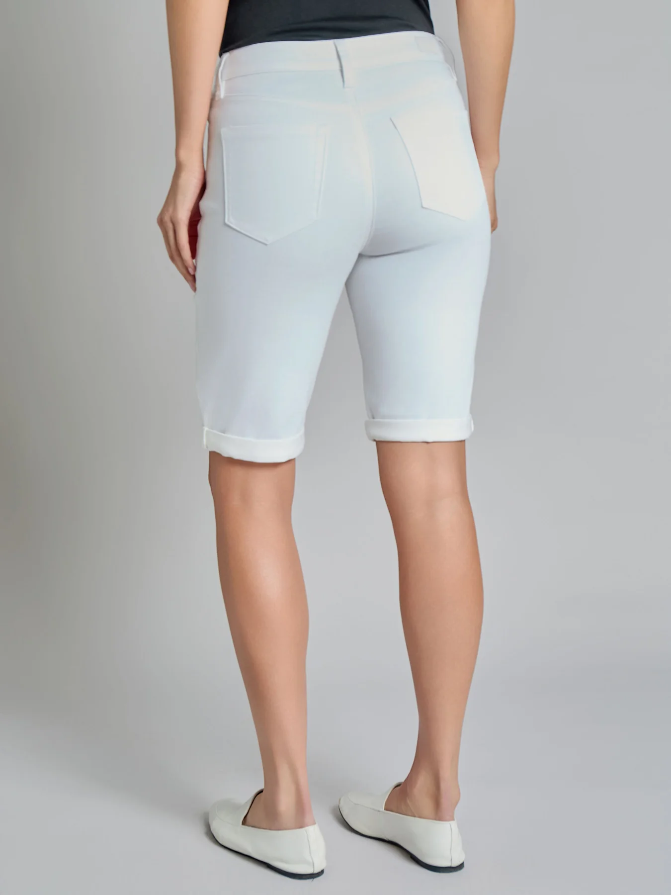 Plus Lexington Bermuda Short, Soft White - Image 3