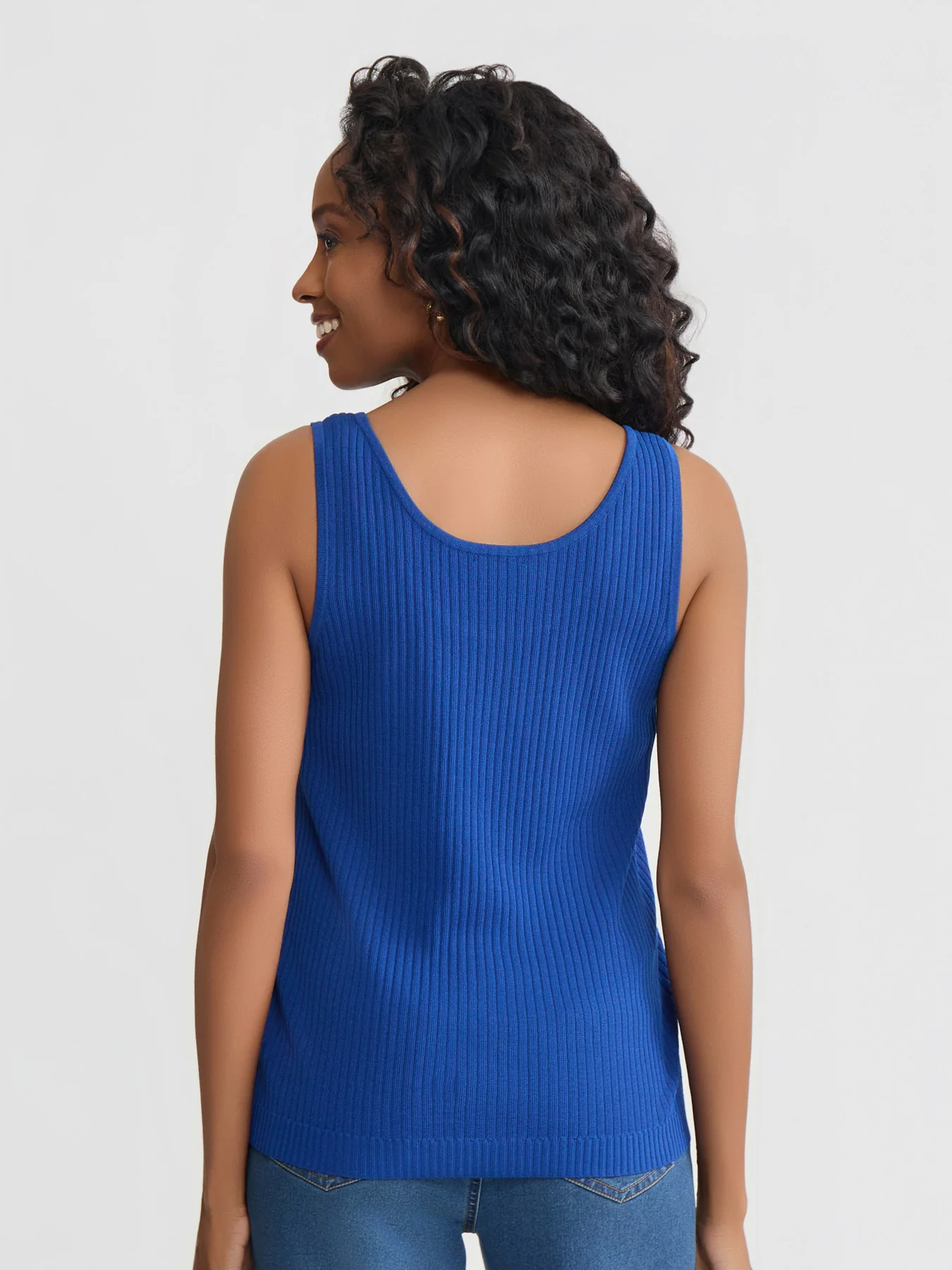 Sutton Scoop Neck Tank Top - Image 3